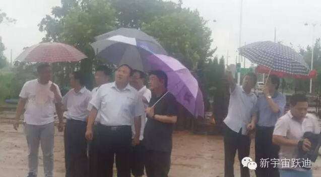 安庆市委常委、常务副市长刘大群到跃迪集团旗下安庆安达尔汽车制造有限公司视察指导