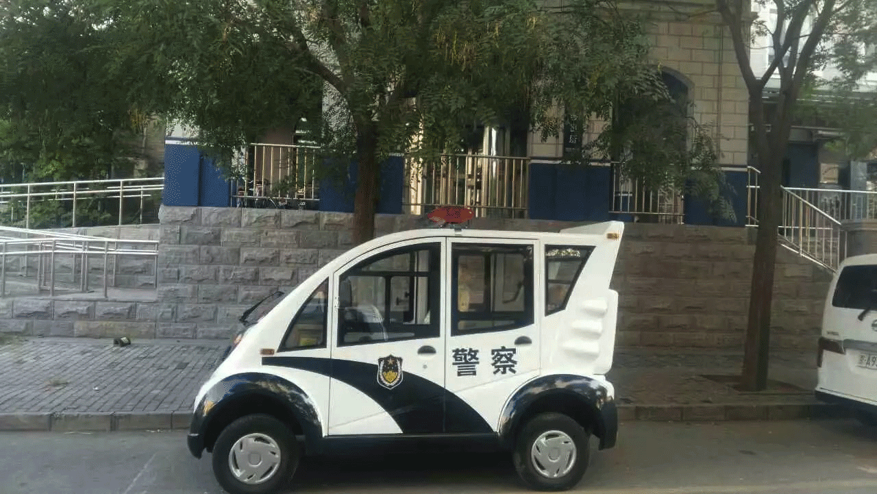 北京东城区30余台跃迪电动巡逻车、跃迪移动警务室批量交付