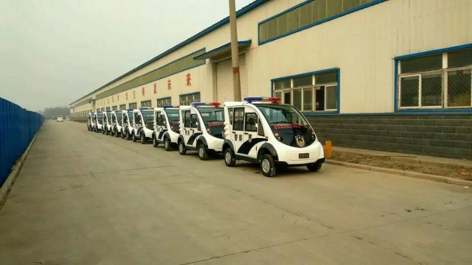 跃迪电动巡逻车批量发往江西，维护社会治安稳定，加强城市文明建设