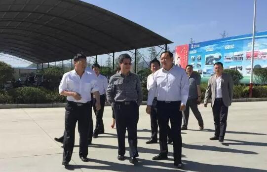 商洛市副市长王华一行到跃迪集团旗下陕西跃迪新能源汽车有限公司调研